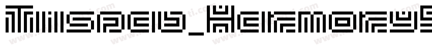 Tispab_HarmorySCRegular Regular字体转换